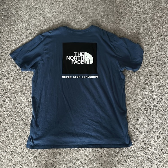 The North Face Men's Navy Tee - Picture 2 of 3
